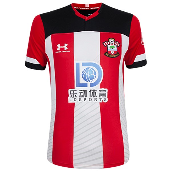 Maillot Football Southampton Under Armour Domicile 2019-20 Rouge Blanc